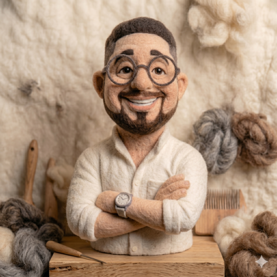 Carlos felting