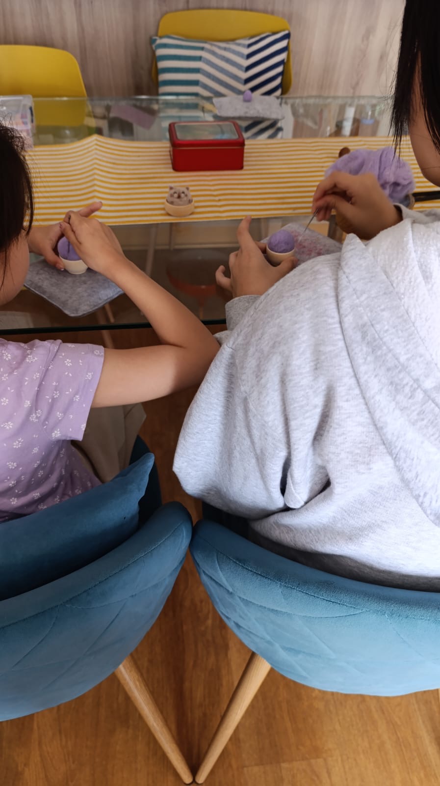 Sesión compartida en el taller Rouge Lab